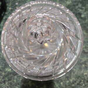 Pinwheel Crystal Indiana Vintage Cut Glass